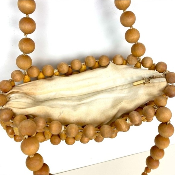 CULT GAIA Cora Shoulder Bag Bamboo/Wood in Natural - Picture 5 of 16